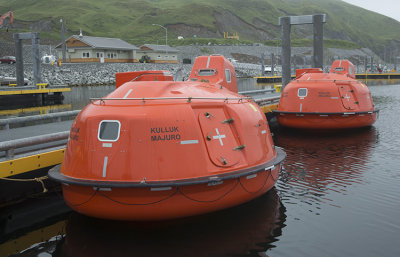 Kulluk's lifeboats