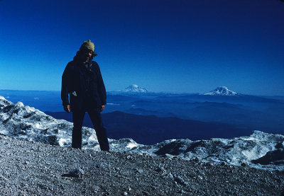 Standing on the summit