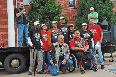 Wounded Warriors from BAMC
