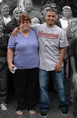 Miguel Gallegos and Mother