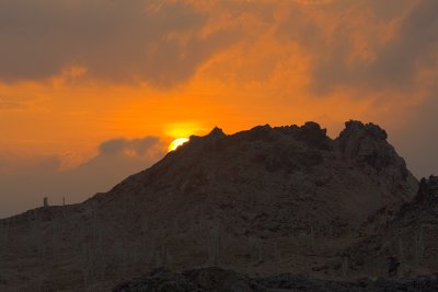 Sunset from Sombrero Chino