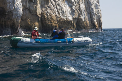 Snorkling at Kicker Rock