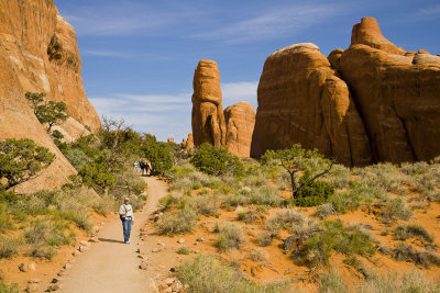 Hiking Trail to Landscape Arch