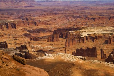 Canyons and Hoodoos Near Shafer Overlook