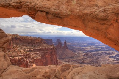 View Through Mesa Arch