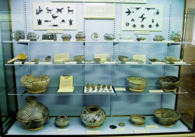 Mesa Verde Pottery in Chapin Mesa Museum