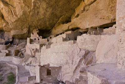 Wide Angle View of Cliff Palace Left Side