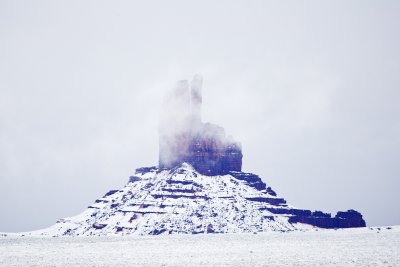 Monument Valley Snowstorm