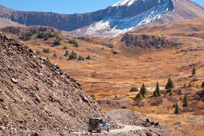 View from Trail to Engineers Pass