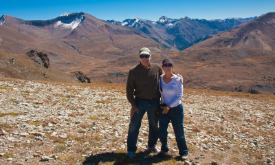 Paula and Charlie at Engineers Pass