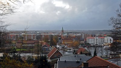 Silkeborg on a Rainy Day in November 3