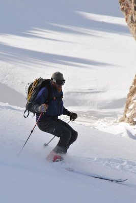 back country skiing