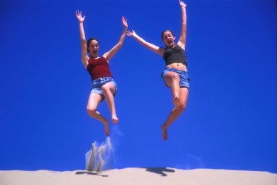 dune jumping