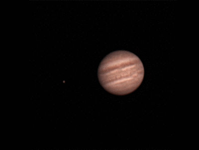 Jupiter and Io Animation