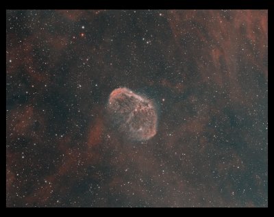 NGC6888 Ha-sG-Oiii with curvature uncorrected