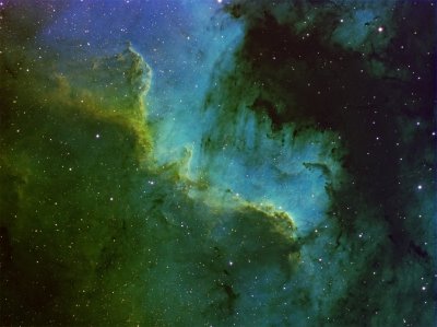 NGC7000, The Wall