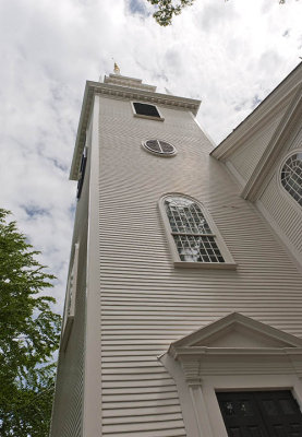 Bell Tower - Trinity Church (1726) - Newport
