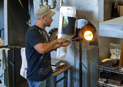 Glass Blowing in California
