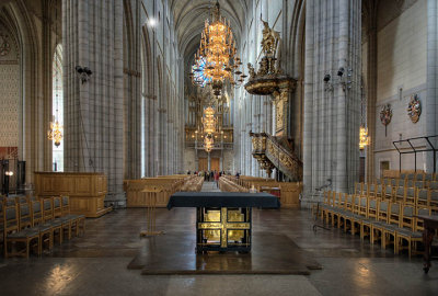 The new high altar