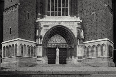 Noth transept entrance- Uppsala Domkyrka