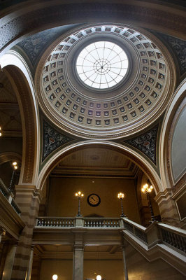 The central dome of the main building of the Gamla Torget campus