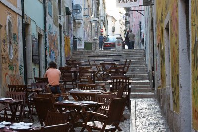Alleys in Lisbon 8