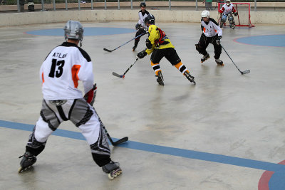 skate hockey tournament in Kfar Sava