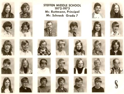Steffen Grade 7 with Mr. Schneck