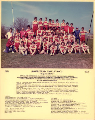 1978 Varsity Track