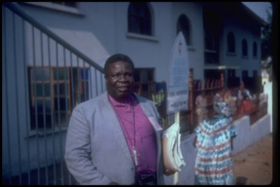 March 1985, BP Bangura (?) by King Memorial UMC