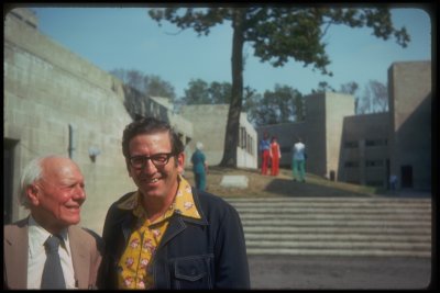 September 1975, Jack and Malcolm Muggeridge