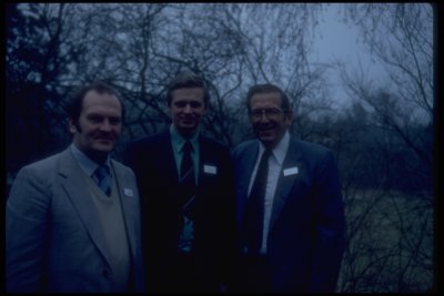 March 1985, Olav Pamamets (?), Thomas + me