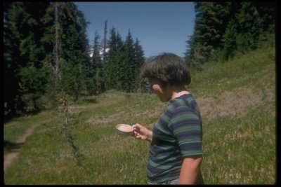 Jackie + snowcone, Wonderland Trail