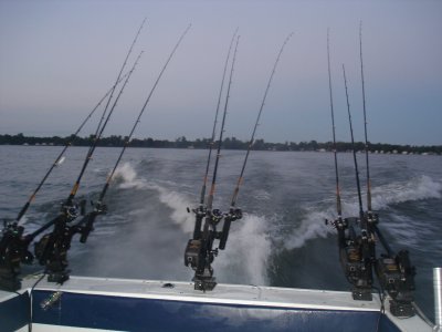 Day 2 - 10-15 winds.. Fishing at Lake Ontario