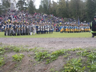 Svenska linjen p slagfltet