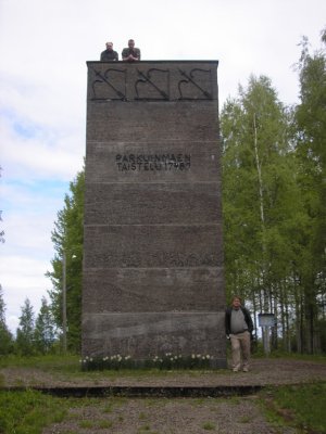 Monument ver slaget vid Parkumki 1789