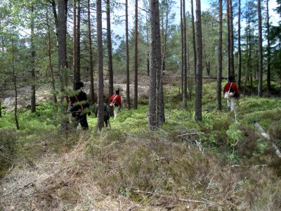 Norska jgare tar terrng