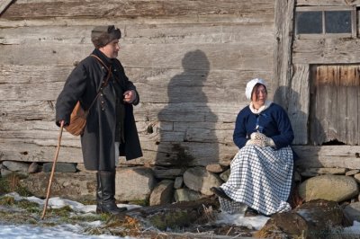 Med p jakten fljde ven mamsell Holmertz som knde trakten vl d hon var kommen frn grannbyn