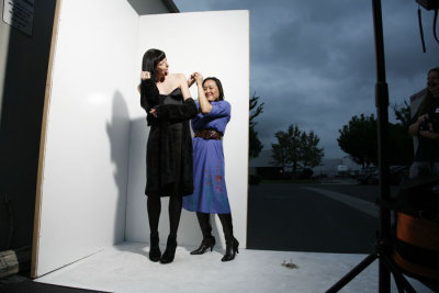 Maly making Michelle look good.