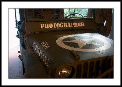 Photographer's jeep