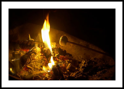 Toasting marshmallows