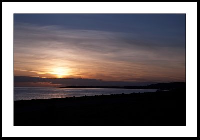 Sunset on the bay