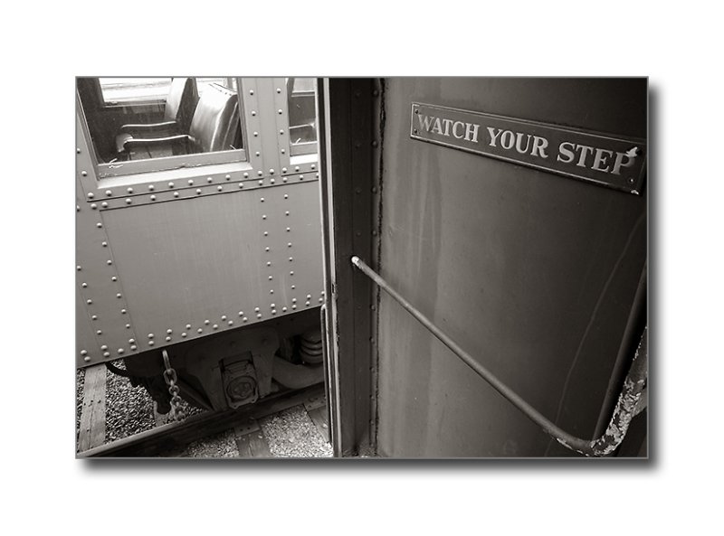 Watch Your Step!Steamtown NHSScranton, PA