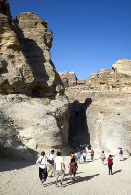 Petra - Entrance to Al Siq (the passage)