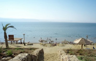 Beach at Dead Sea