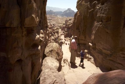 Petra - Road to Al Deir (The Monastery)