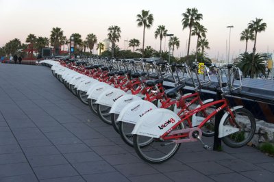 Bicing in Barcelona