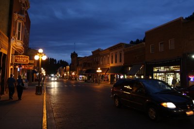 DeadWood SD At Night