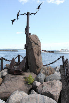 Memorial to  the commercial fisherman of Bayfield