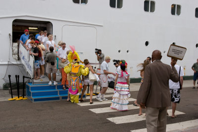 Carnival Glory Debarkation